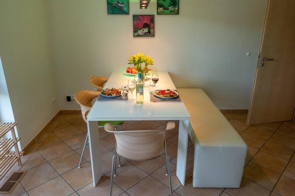 Wohnung Mit Talblick, Ladestation E-Auto Siegen Luaran gambar