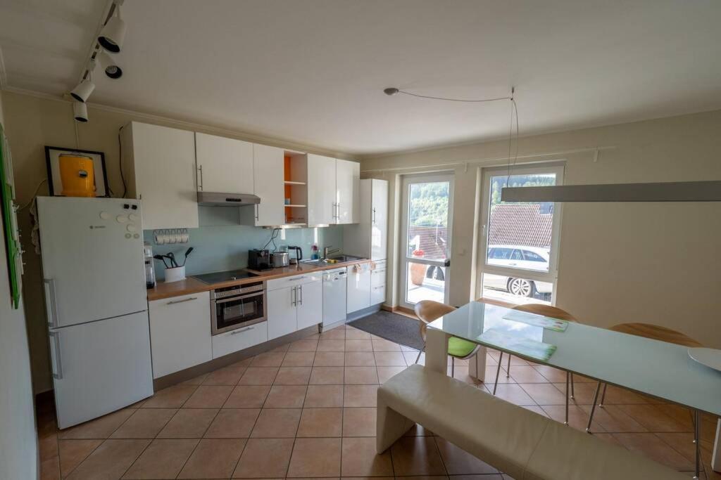Wohnung Mit Talblick, Ladestation E-Auto Siegen Luaran gambar