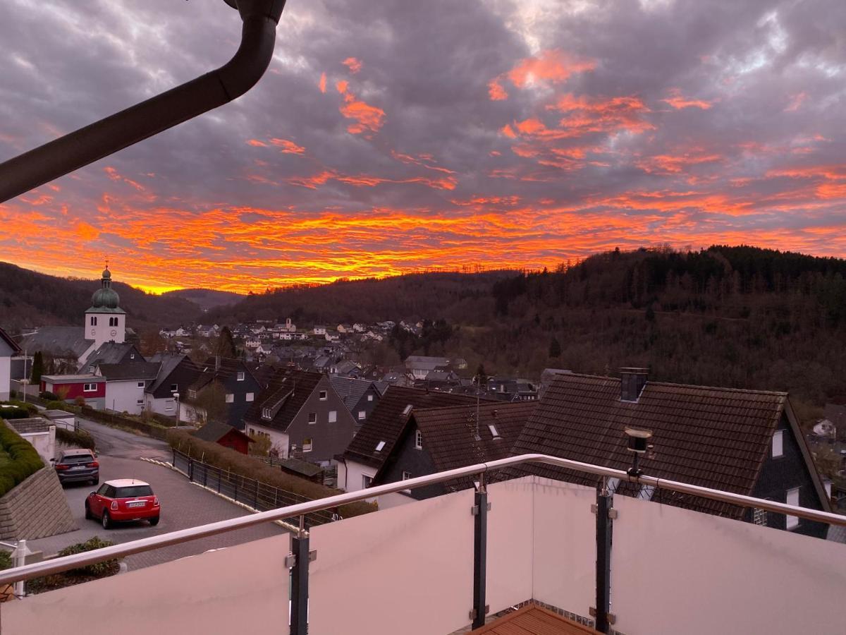 Wohnung Mit Talblick, Ladestation E-Auto Siegen Luaran gambar