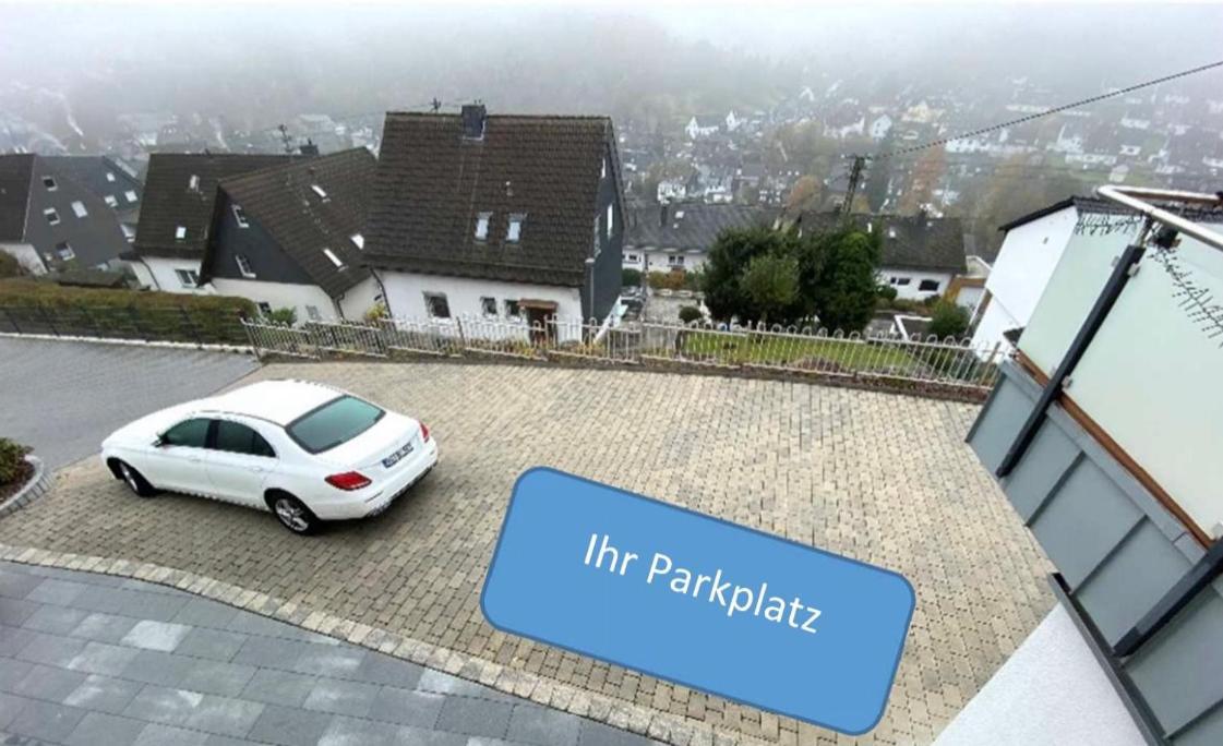 Wohnung Mit Talblick, Ladestation E-Auto Siegen Luaran gambar